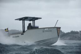 X Shore Eelex 8000 Electric Boat Konrad Bergström