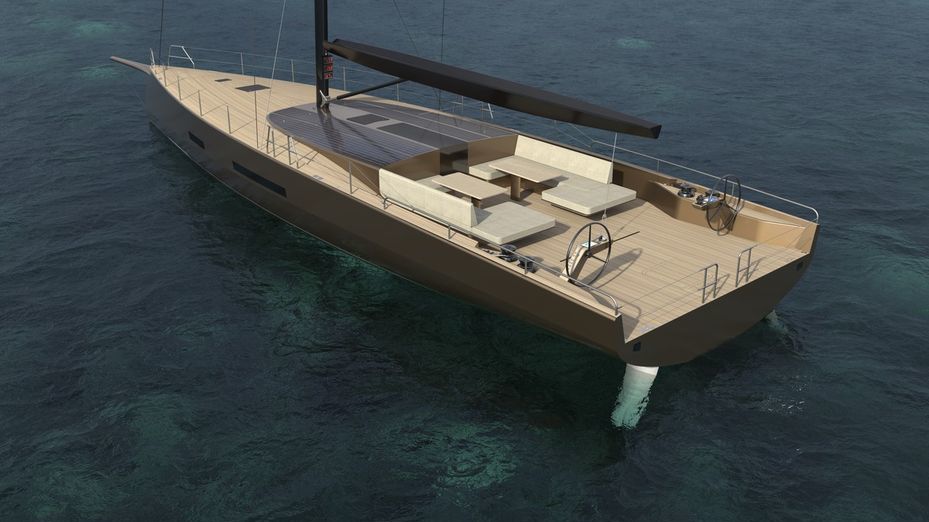 Baltic 68 cafe racer sailing yacht