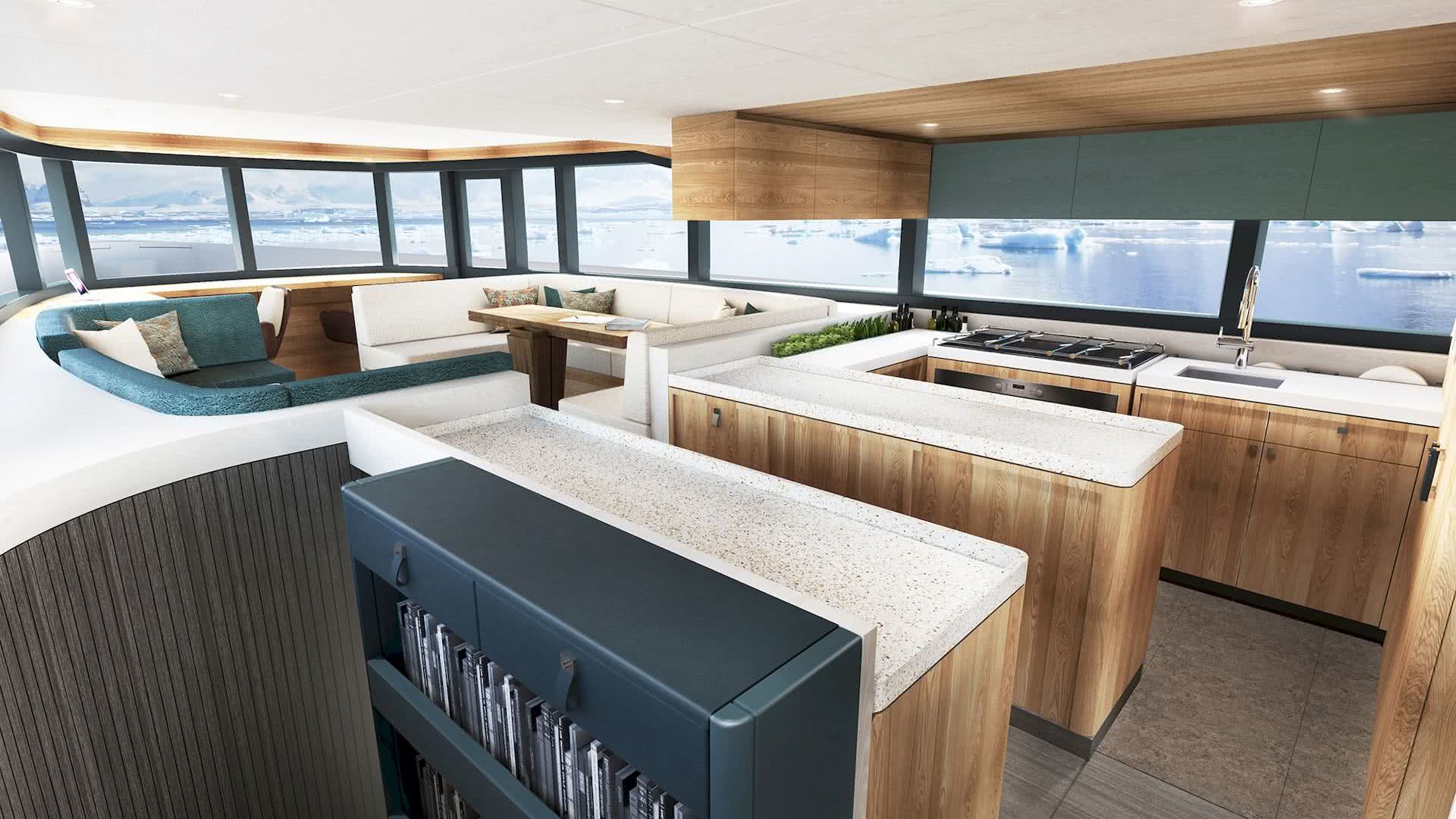 Arksen 85 Yacht Interior