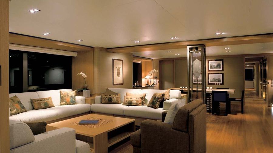 Exuma Yacht Interior