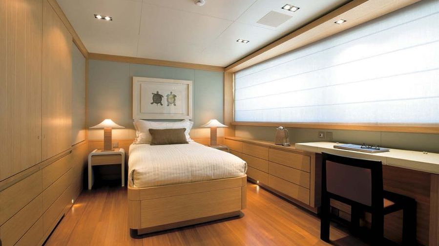 Exuma Yacht Interior
