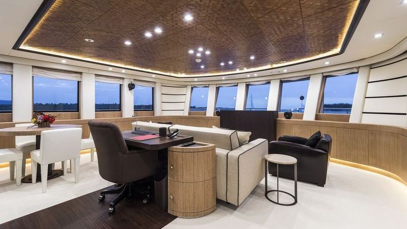 I-Nova Yacht Interior Owner Office