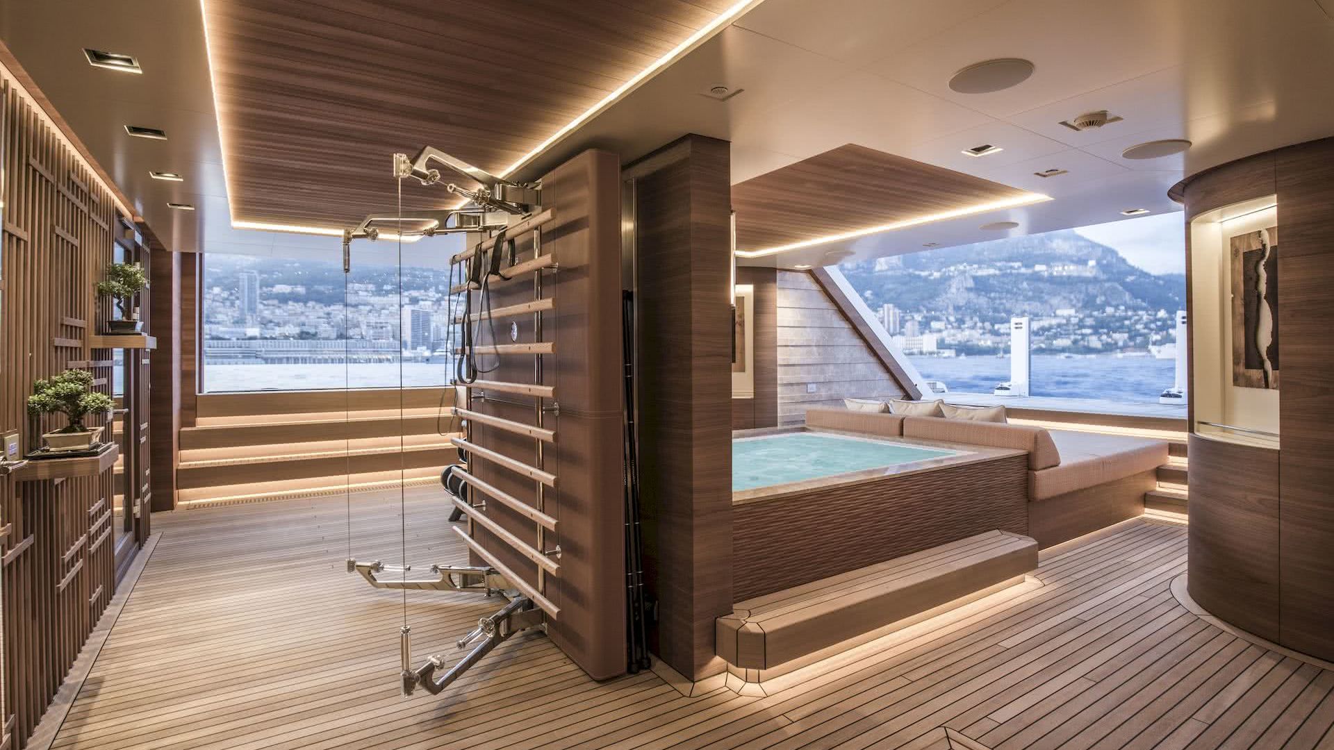 Life Saga Yacht Interior Beachclub