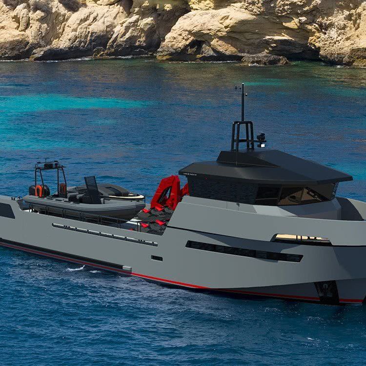 Lynx YXT 34 Sport Yacht Support Vessel