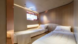 Ribelle Yacht Vitters Interior Guest Cabin