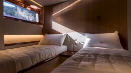 Ribelle Yacht Vitters Interior Guest Cabin
