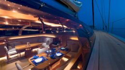 Ribelle Yacht Vitters Interior Deck Salon