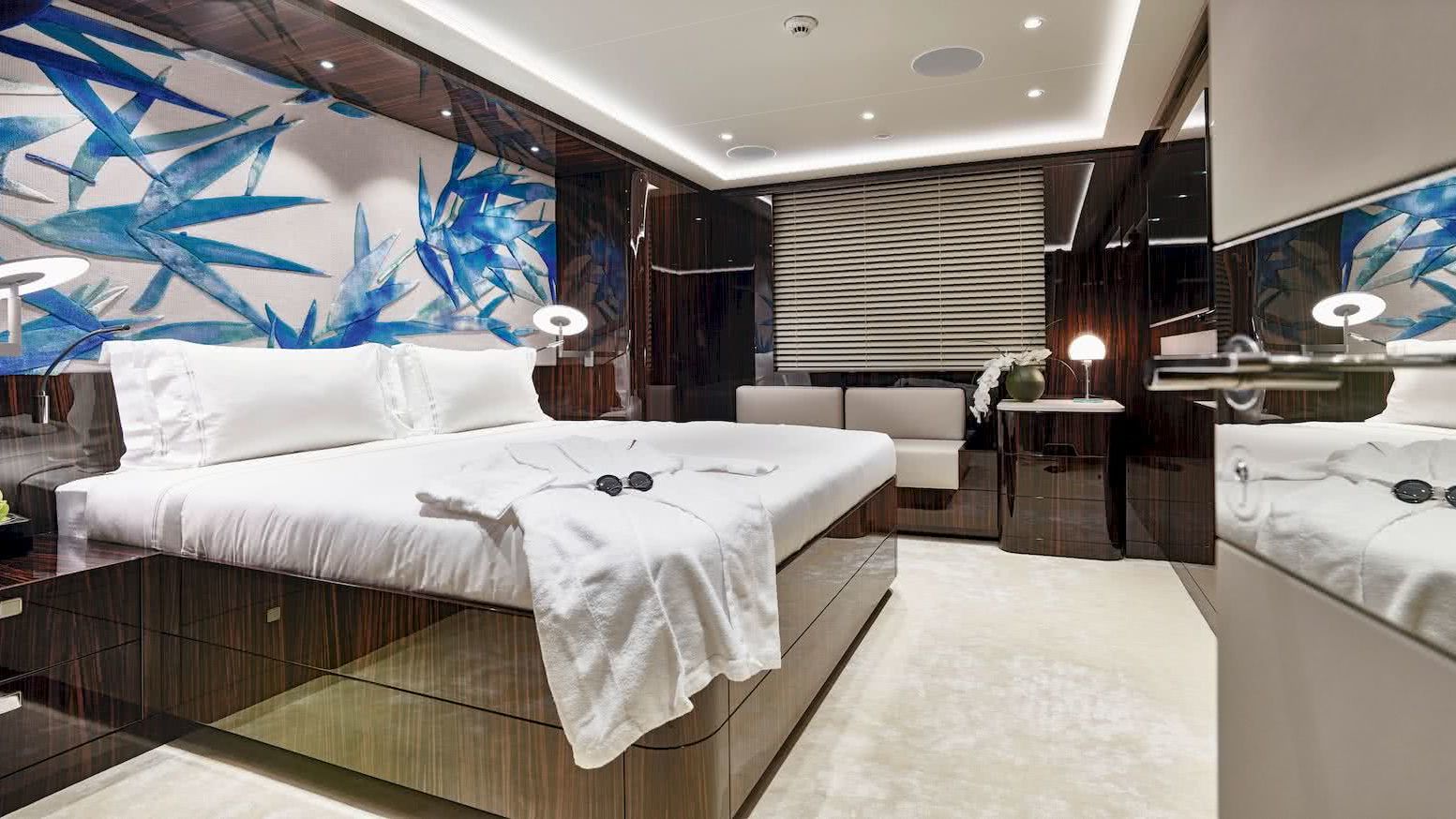 Soaring Yacht Interior Cabin