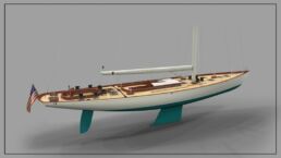 W 100 Classic Yacht Rockport Marine Yacht Design