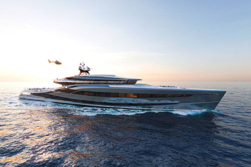 hybrid superyachts for sale