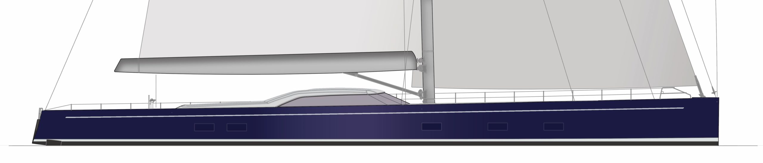 Royal Huisman Project 405 Sailing Yacht