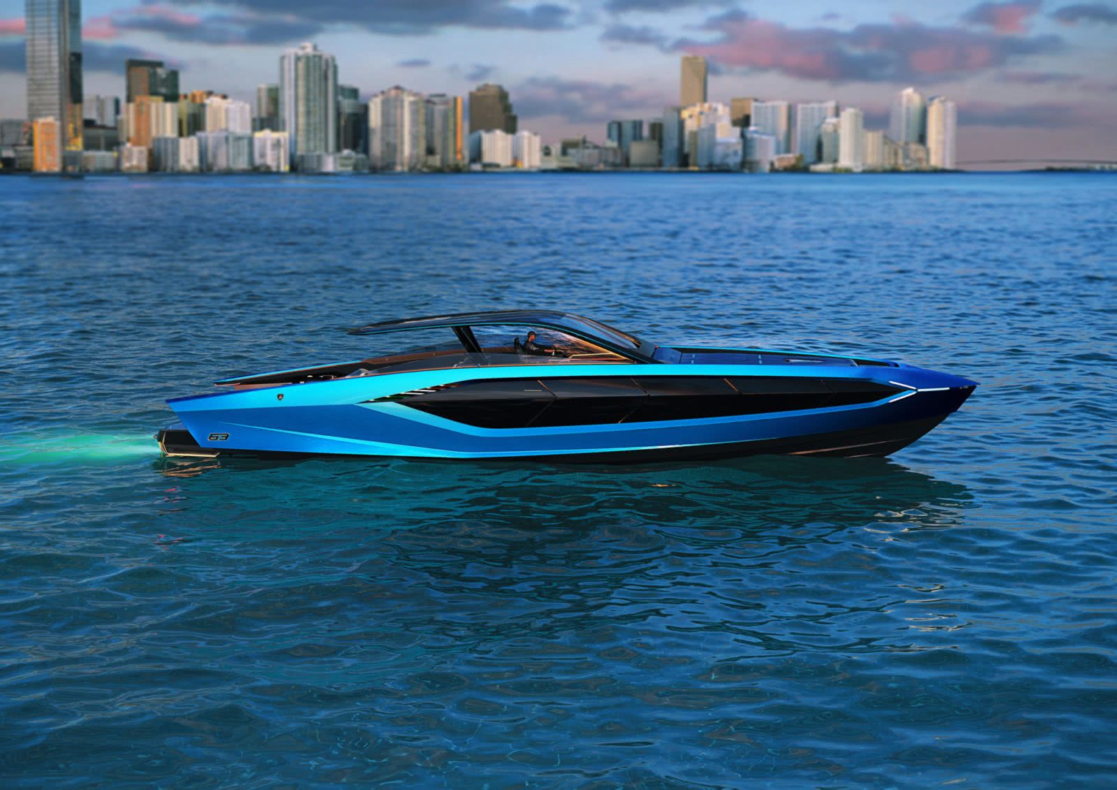 Lamborghini 63 - Sports Car on the Water by Tecnomar Yachts
