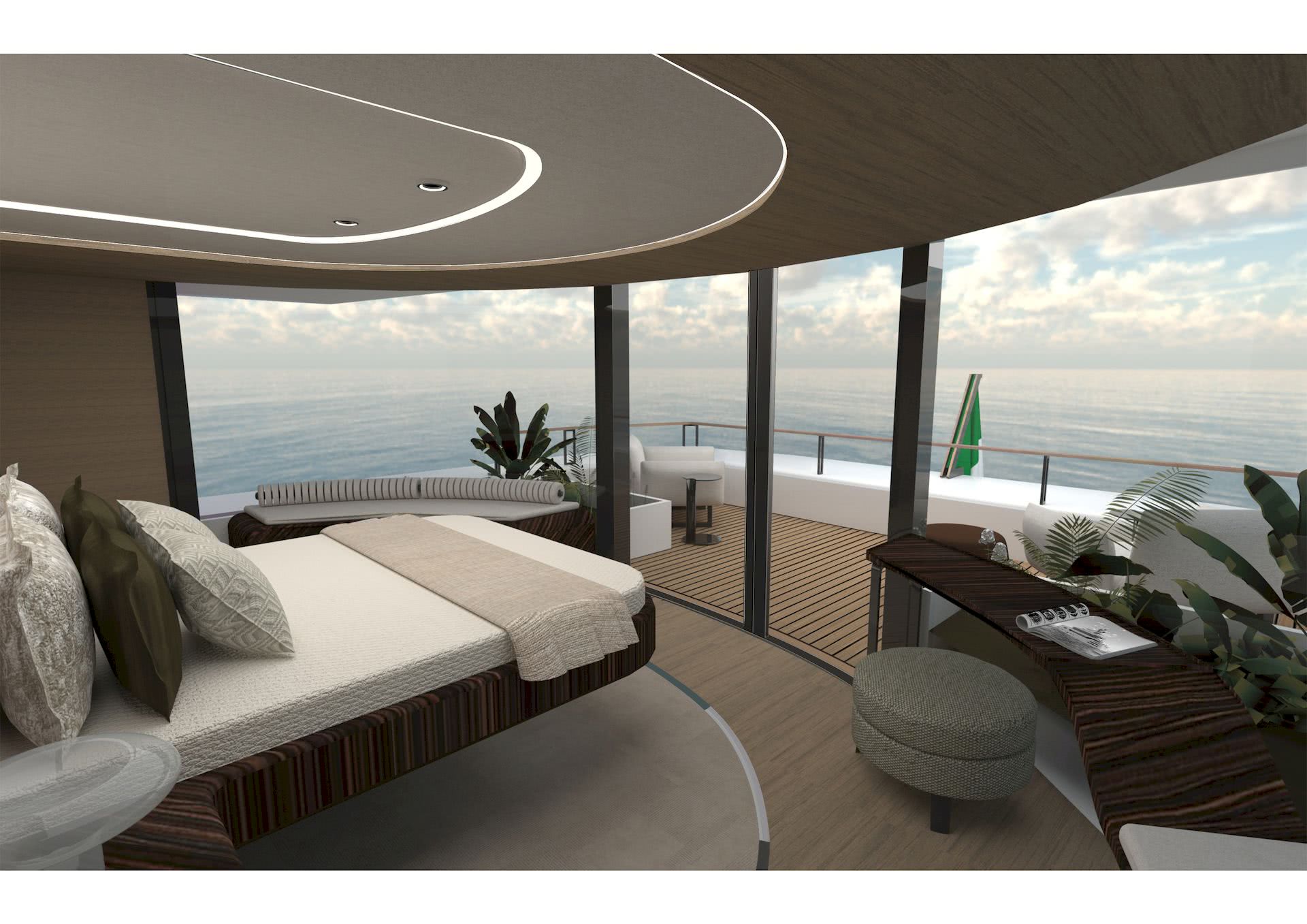 Interior Motor Yacht ECHO OB Yacht Design