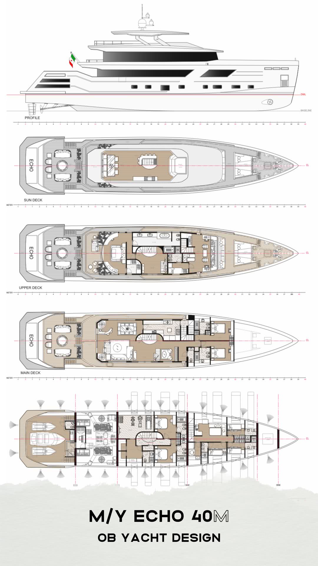 Motor Yacht ECHO OB Yacht Design