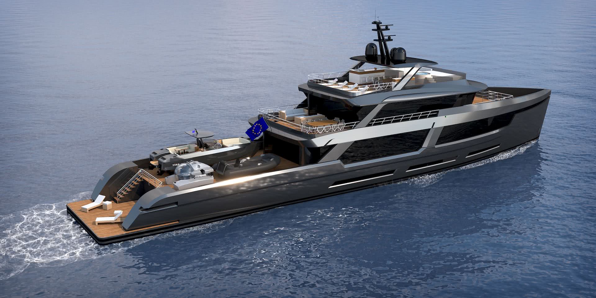 50m Explorer Yacht MP Design