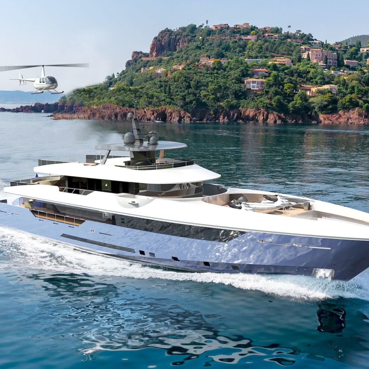 50m Motor Yacht MP Design