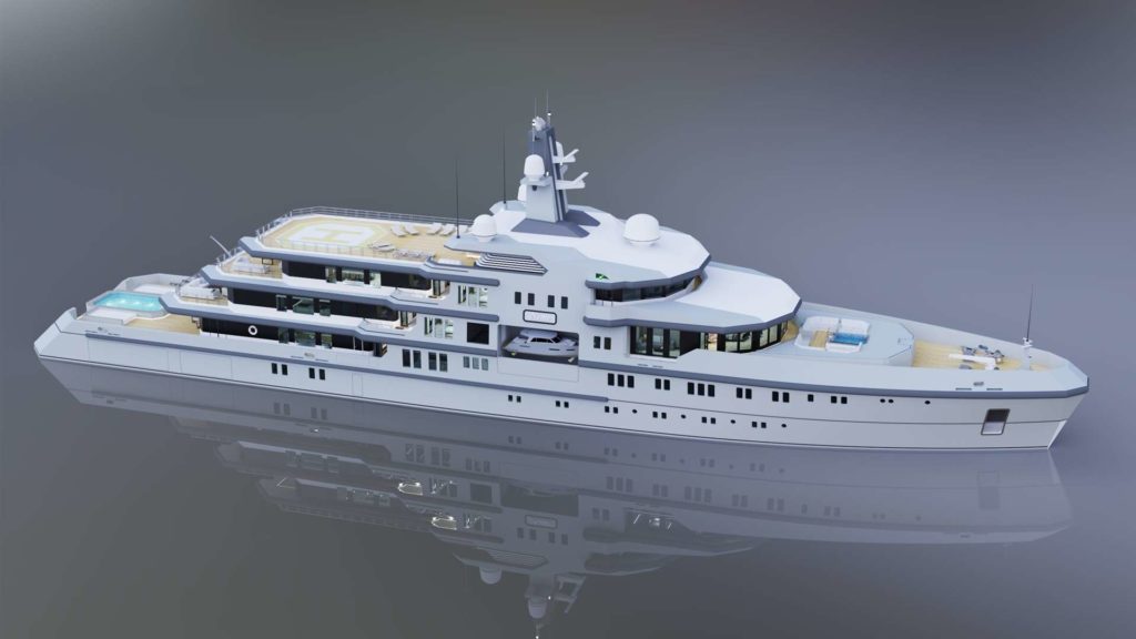 new 90m yacht