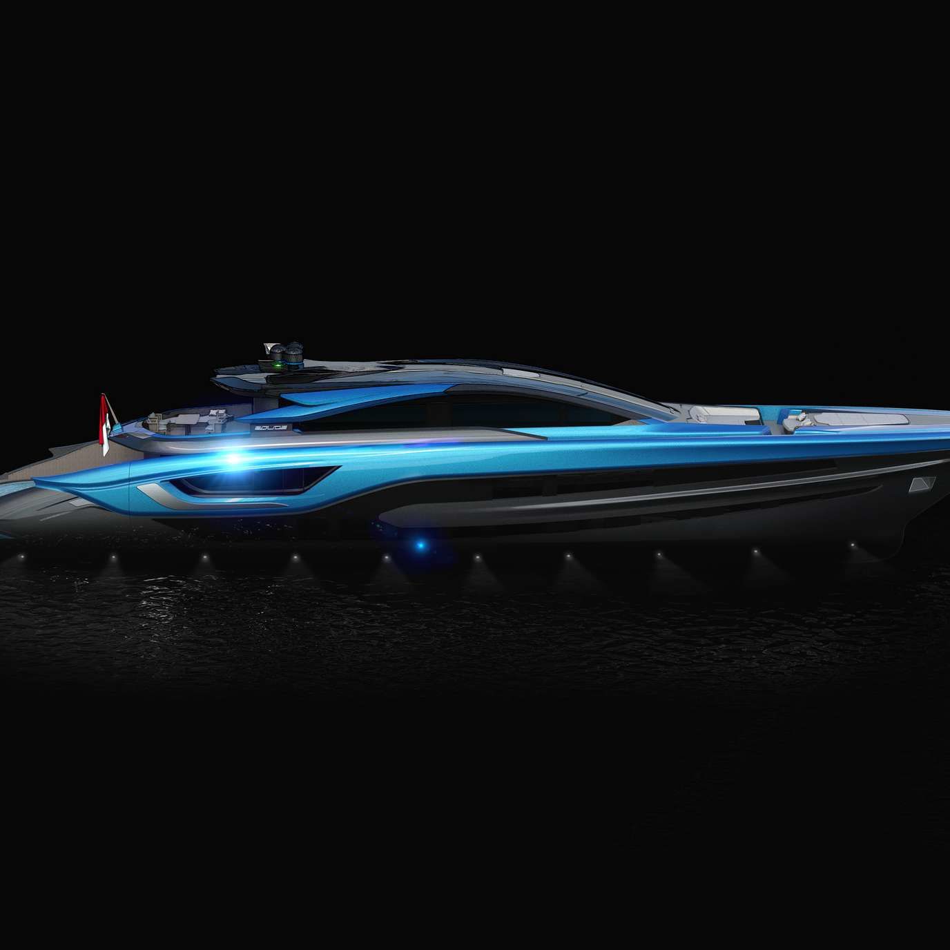 Bolide 170 50m Motor Yacht Victory Design