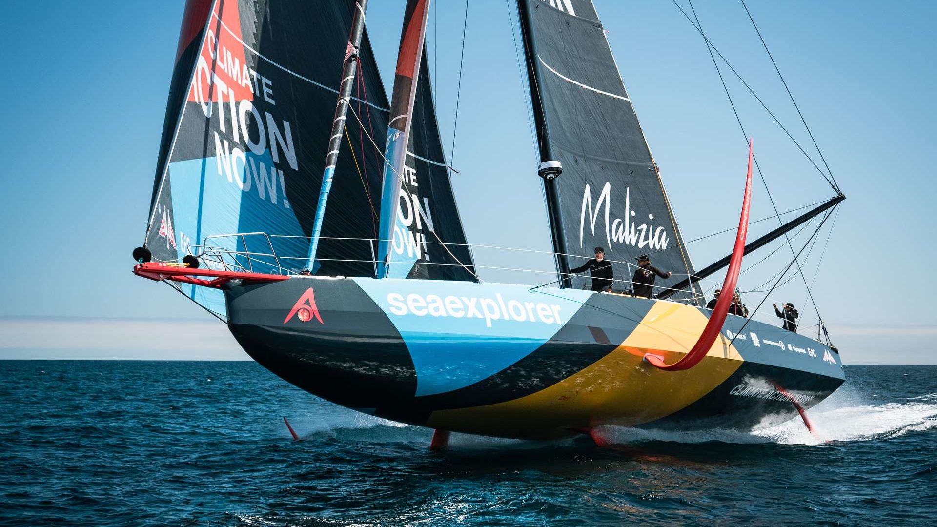 Malizia Seaexplorer Sailing Racing Yacht