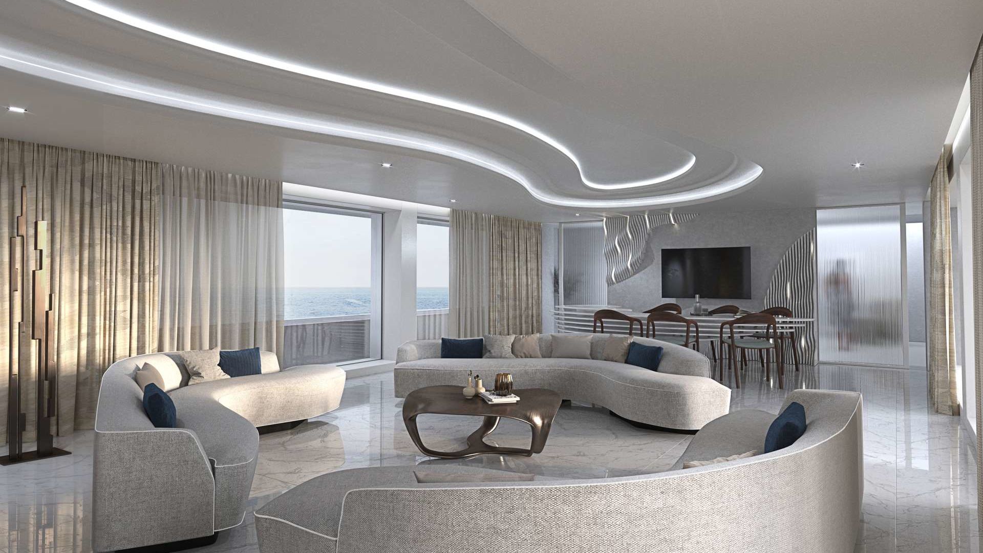ODISYE Daroca Design Motor Yacht Interior