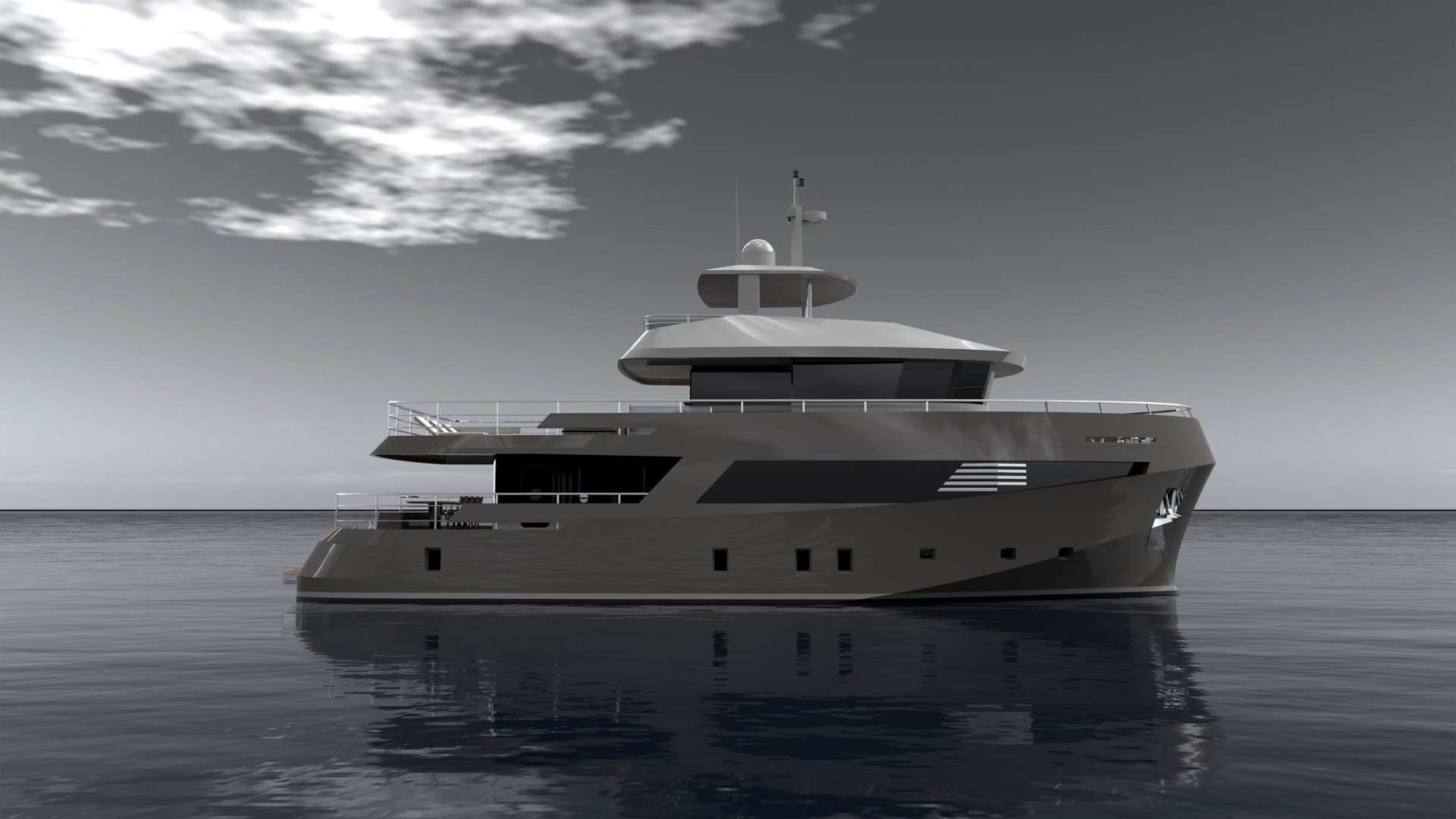 ICE - 24m ice-class explorer yacht by SOYASLAN and BAZ Design