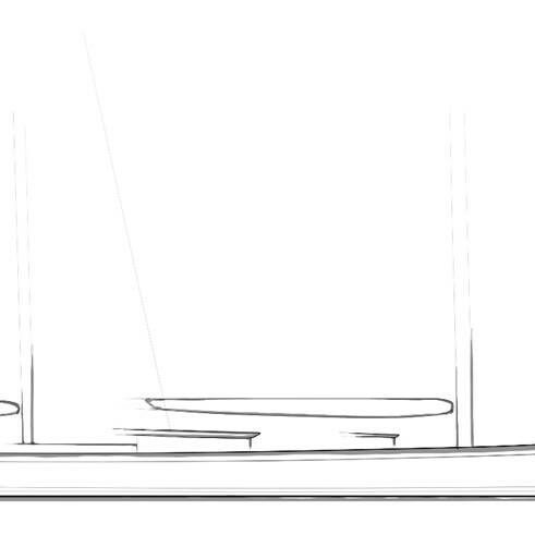 68m sailing yacht Hoek Design Vitters