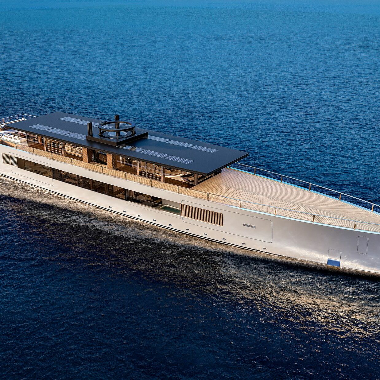Sinot Yacht Architecture AWARE 80m Motor Yacht