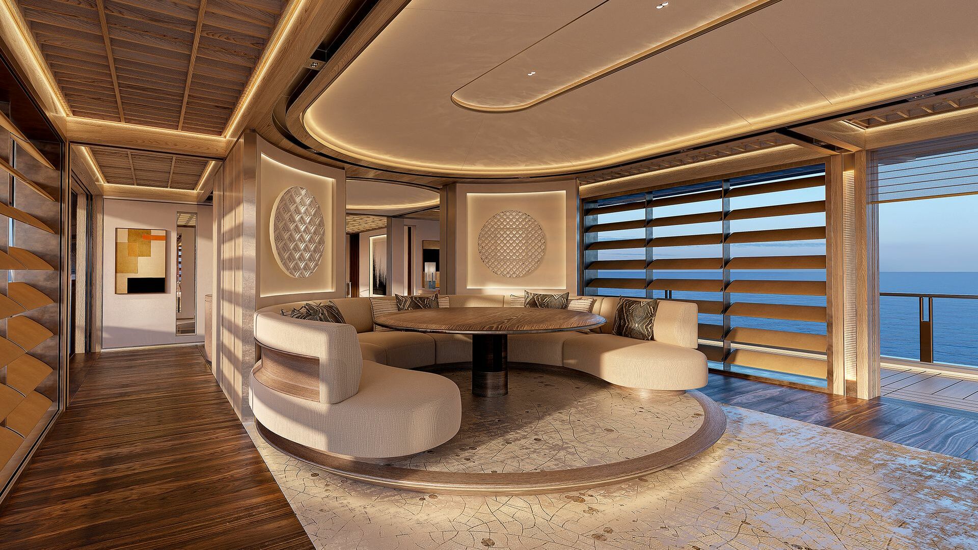 Sinot Yacht Architecture AWARE 80m Motor Yacht Wheel House