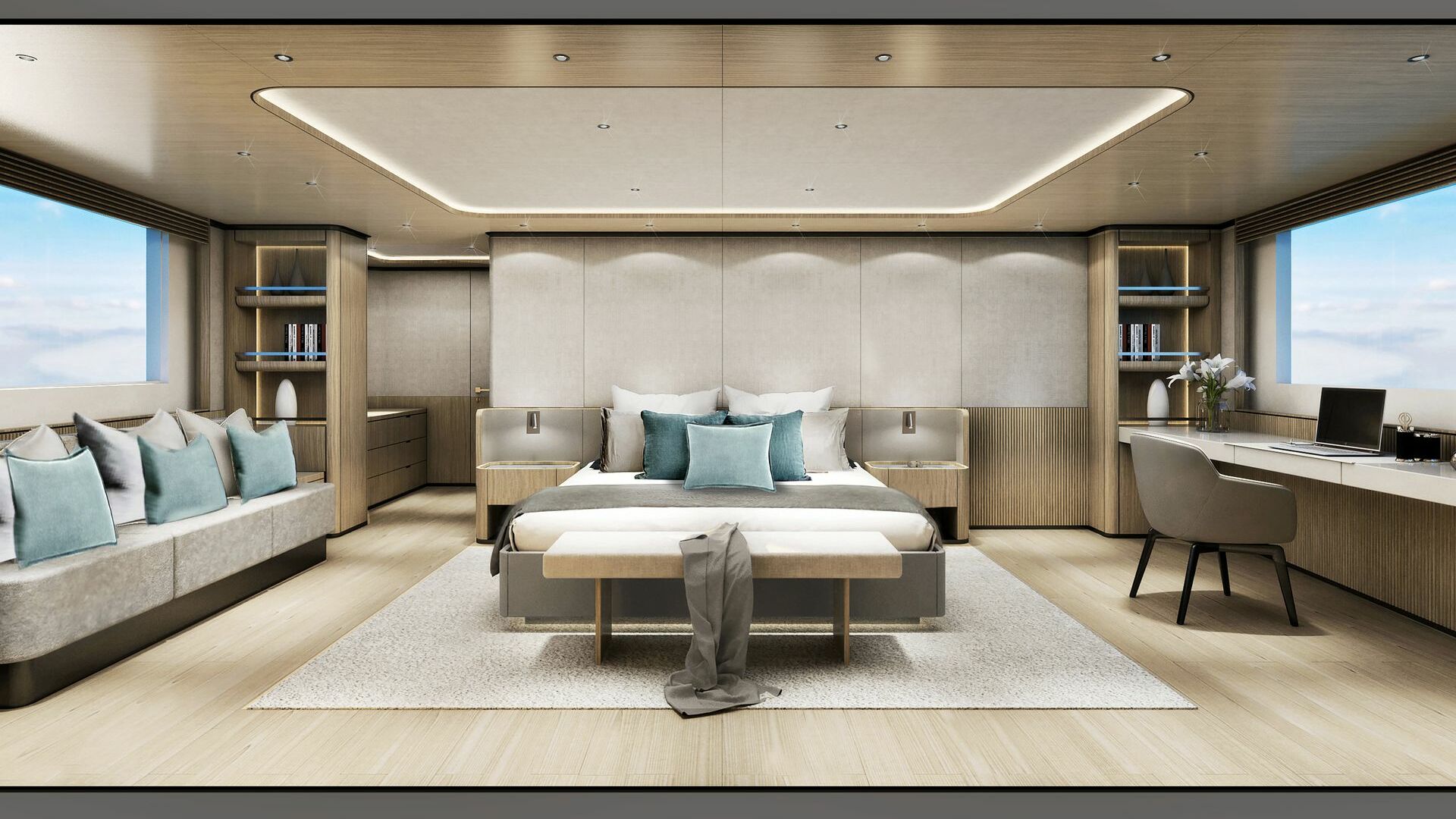 Atlante Yachts Classic 35 Interior Design