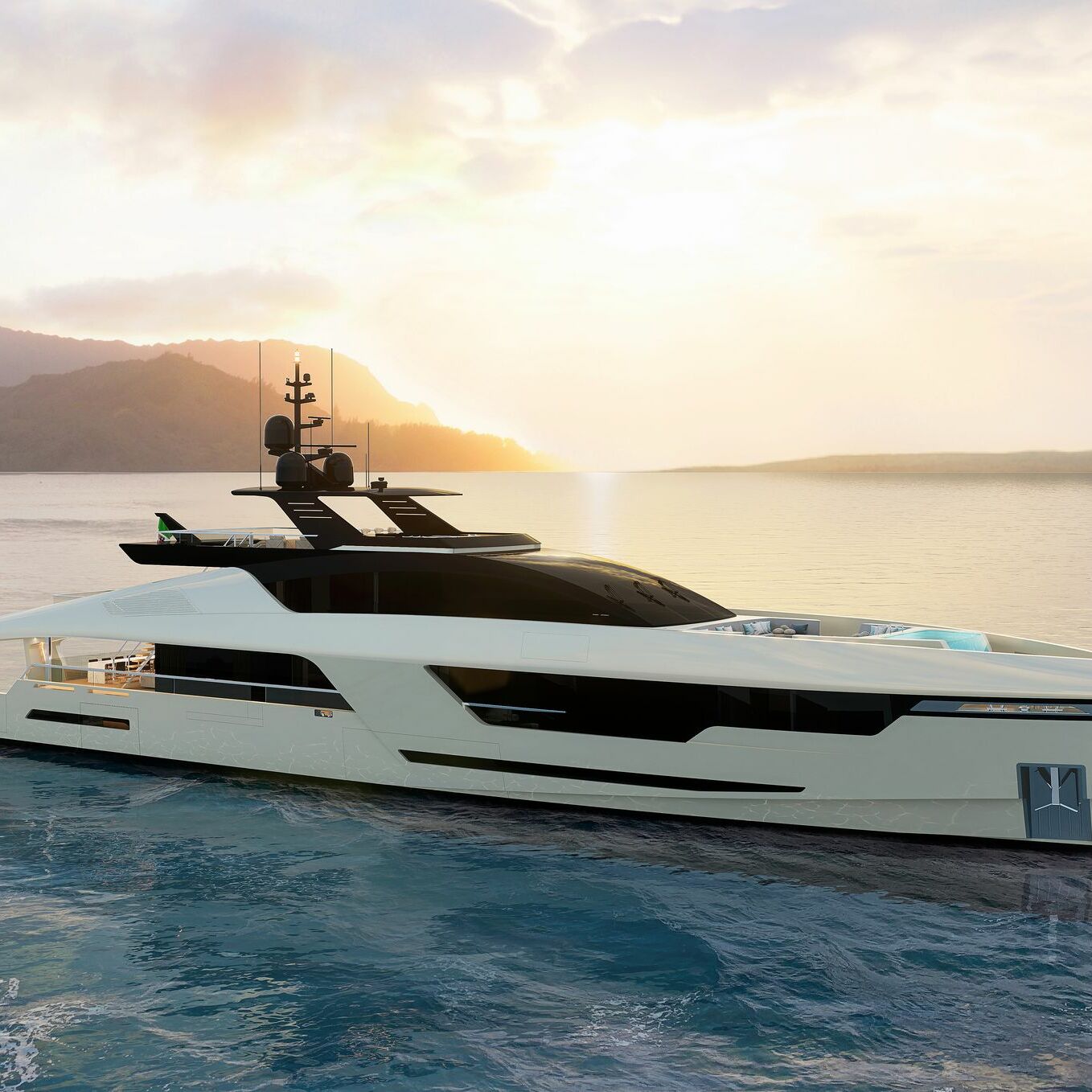 PGYD Shade 50 Motor Yacht Design