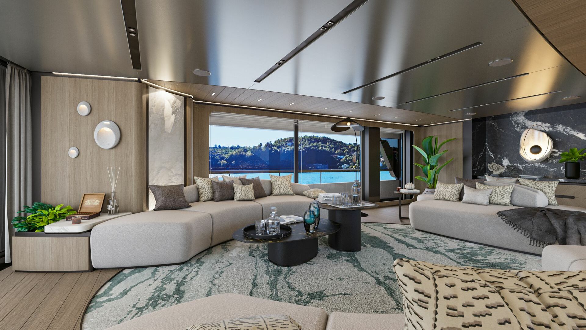 Sirena 42m Superyacht Interior