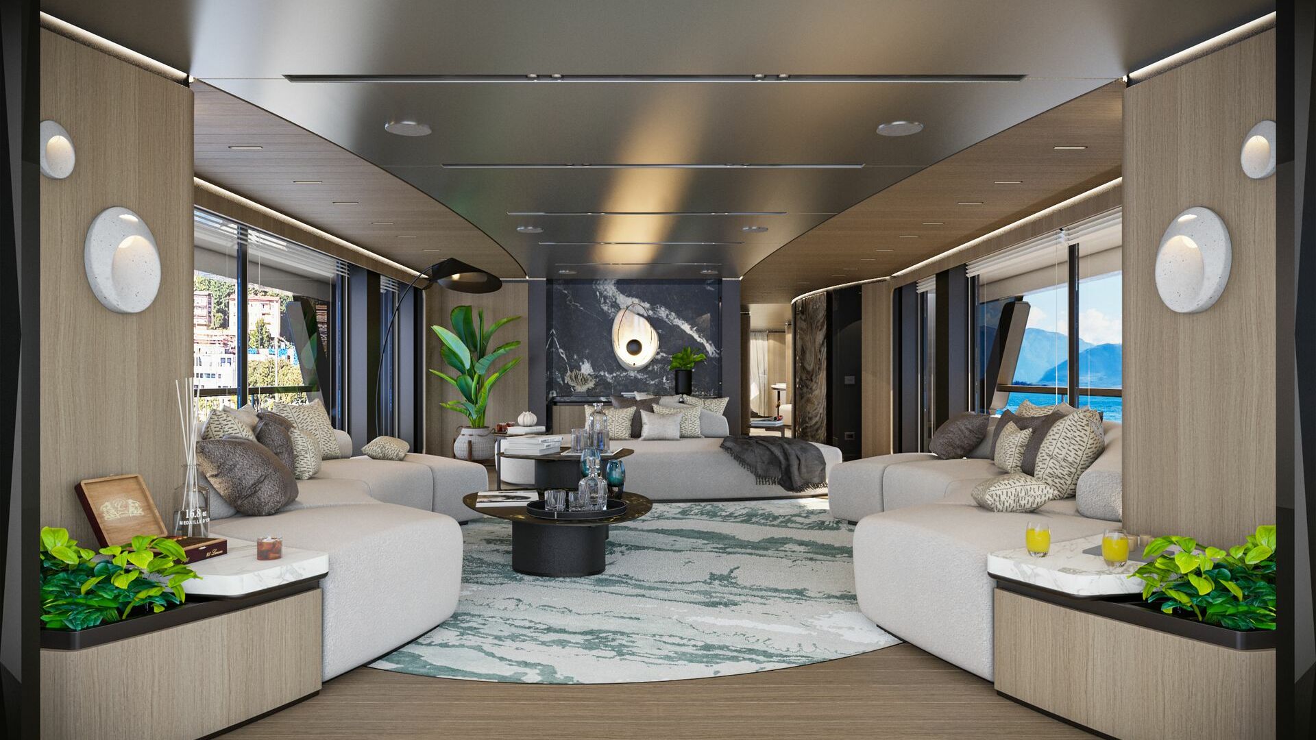 Sirena 42m Superyacht Interior