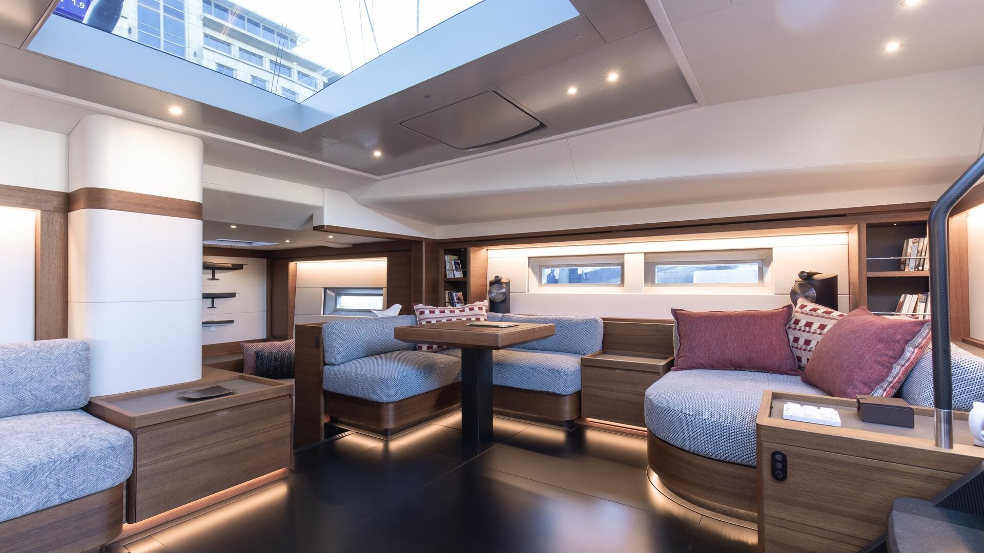 Nyumba Sailing Yacht Interior