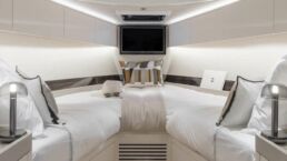 Zeelander 5 Luxury yacht bedroom interior design